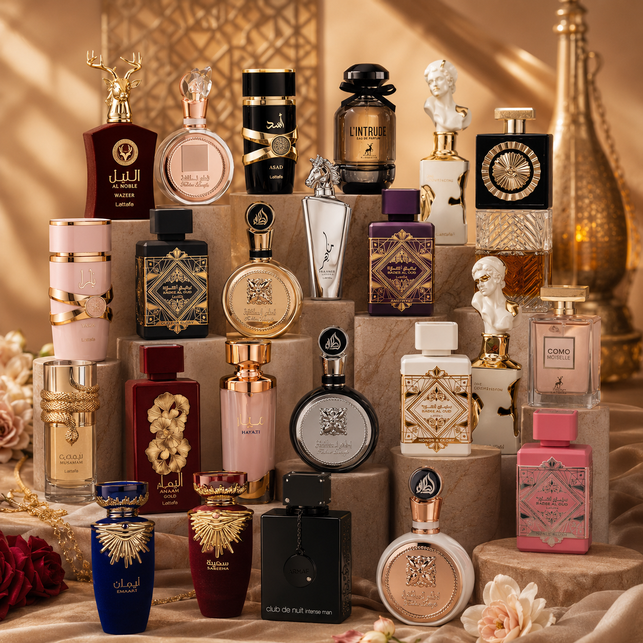 Categoría Perfumes Árabes - Fragancias intensas y exóticas